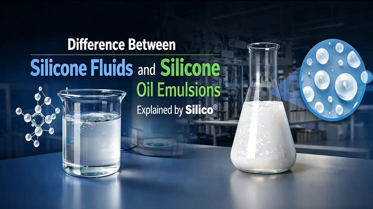 Difference Between Silicone Fluid and Silicone Oil Emulsions | Silico