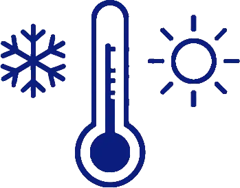 Wide Operating Temperature Range