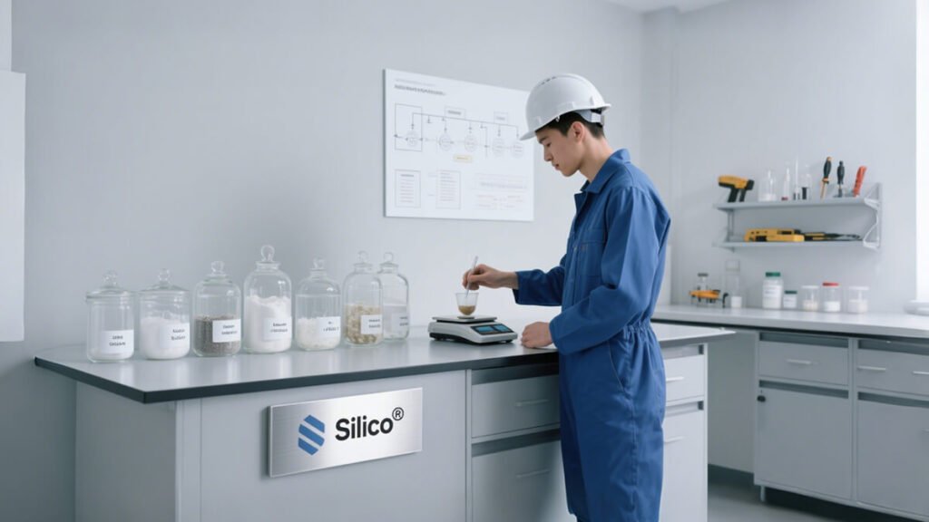 Silicone fluid manufacturing process
