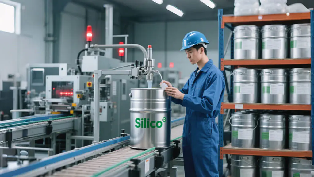 Silicone fluid manufacturing process3