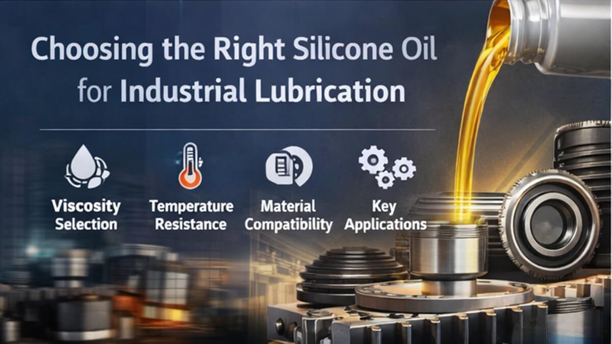 Choose the Right Silicone Oil for Industrial Lubrication