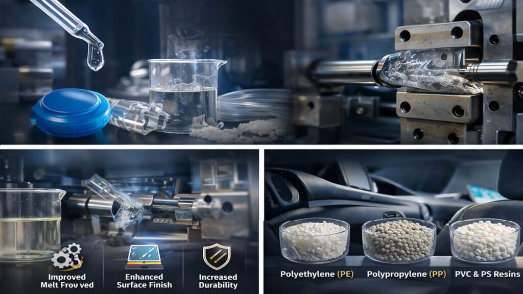 How Dimethyl Silicone Oil Interacts with Plastic Materials2