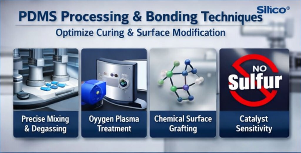 PDMS Processing & Bonding Techniques