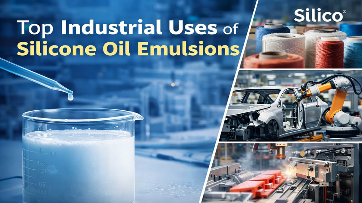 Top Industrial Uses of Silicone Oil Emulsions