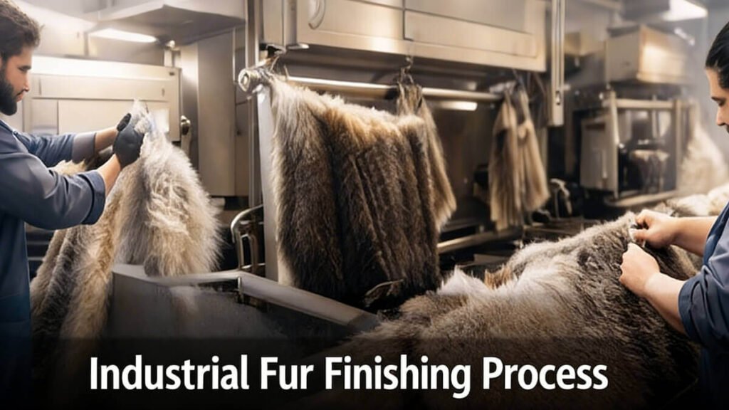 Industrial Fur Finishing Process