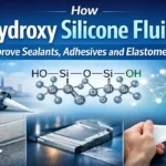 Hydroxy silicone fluids improving sealants adhesives and elastomers with OH PDMS structure and industrial applications