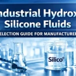 Industrial Hydroxy Silicone Fluids laboratory setup with flasks, beakers, and research equipment for manufacturers