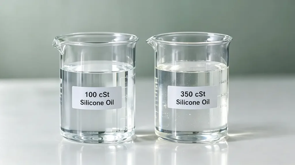 100 cSt vs 350 cSt Silicone Oil Viscosity Comparison