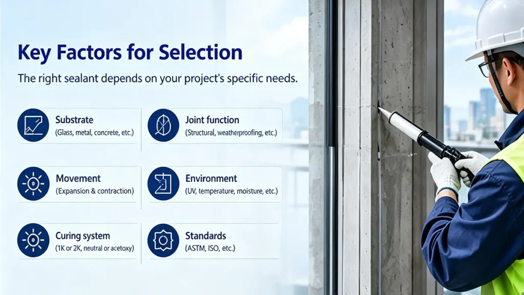 Key FACTORS FOR SELECTION