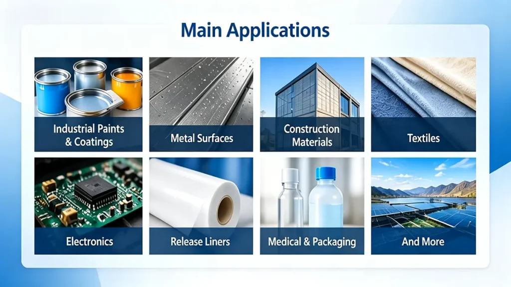 Silicone Coatings Main Applications