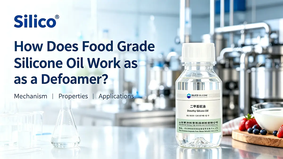 How food grade silicone oil works as a PDMS