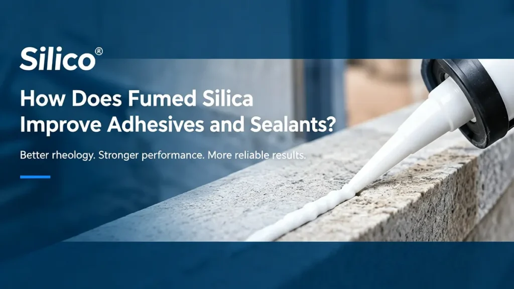 Fumed silica improving rheology and performance in adhesives and sealants