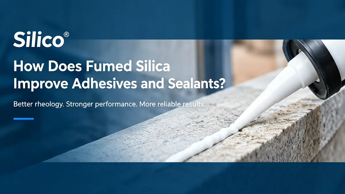 Fumed silica improving rheology and performance in adhesives and sealants