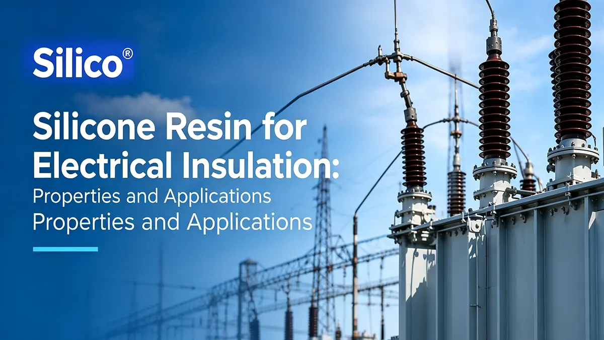 Silicone resin for electrical insulation, showing properties and applications in electrical equipment