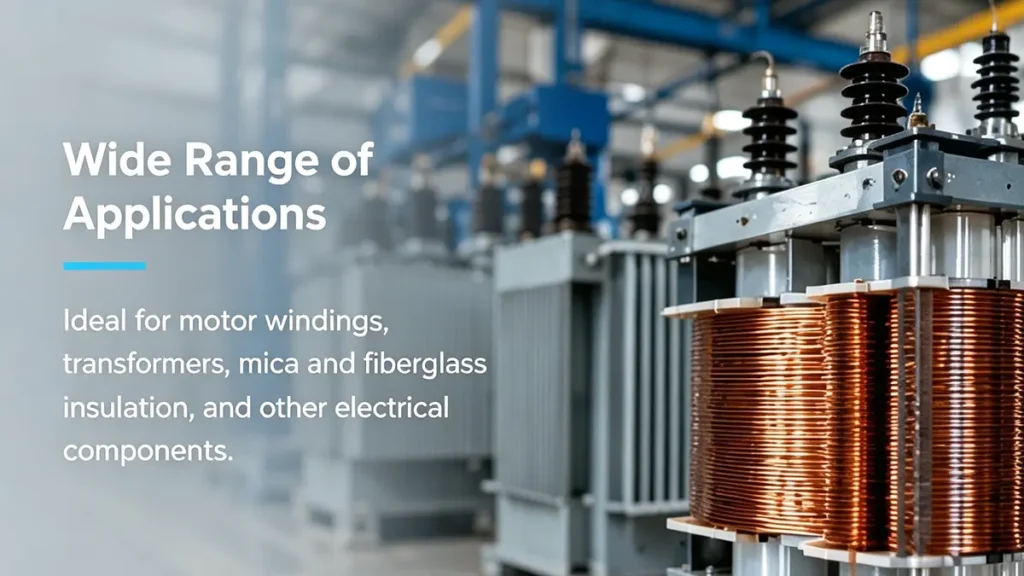 Silicone resin applications in transformers, generators and electrical insulation systems