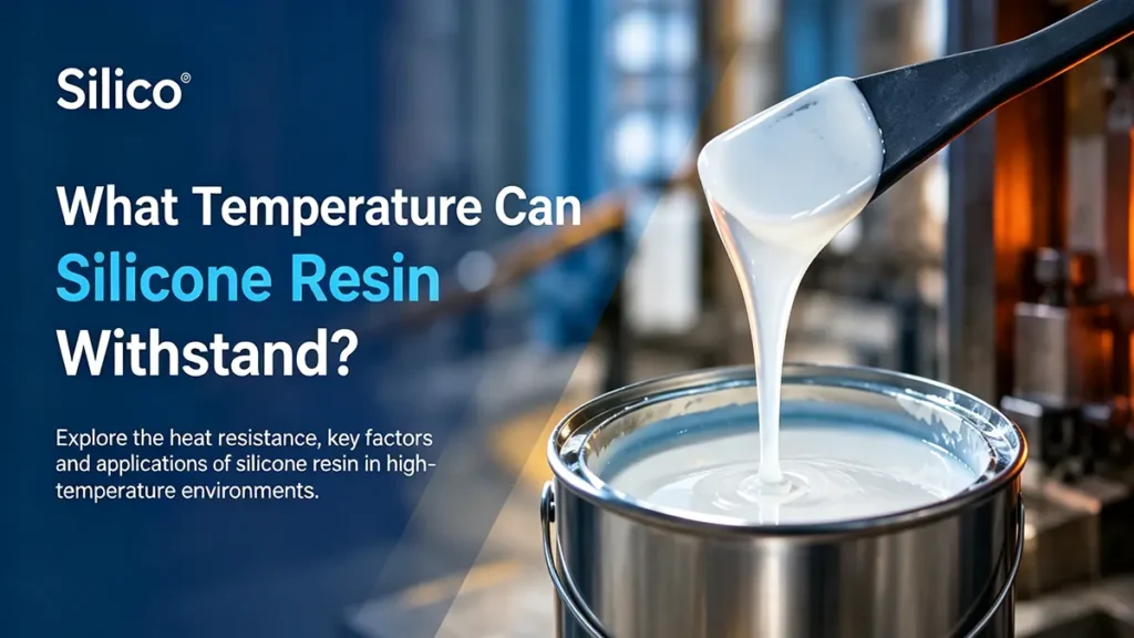 What temperature can silicone resin withstand in high-temperature applications