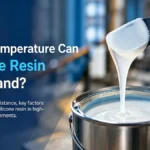 What temperature can silicone resin withstand in high-temperature applications