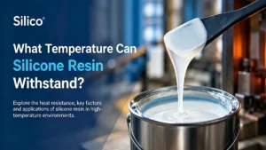 What temperature can silicone resin withstand in high-temperature applications