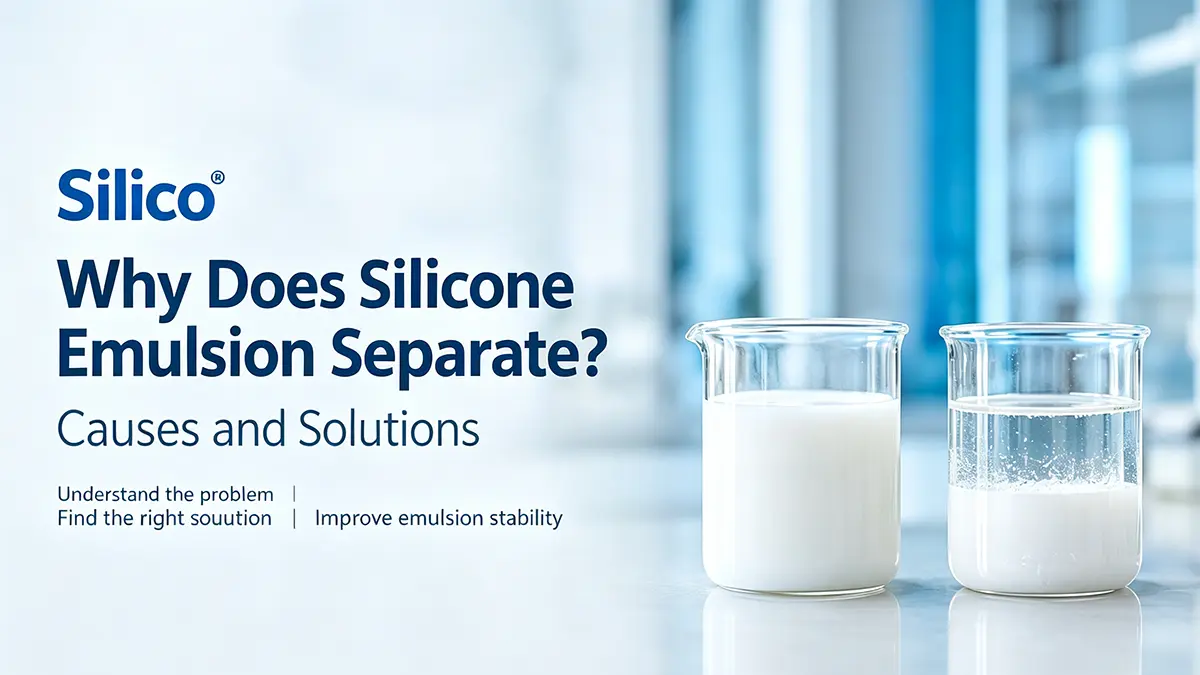 Why does silicone emulsion separate? Causes and solutions for silicone emulsion stability