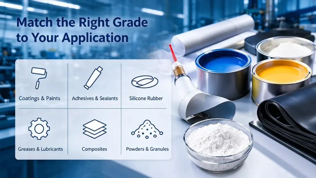 Match the right grade to you application