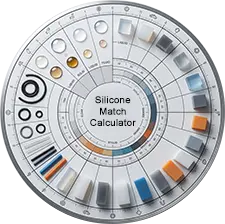 Silicone Match Calculator