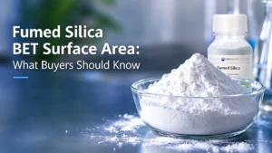 Fumed silica BET surface area and technical properties for industrial buyers