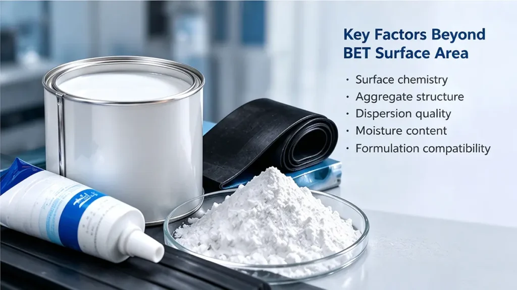 fumed-silica-key factors beyond bet suface area