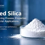 How fumed silica is manufactured through flame hydrolysis to produce high-performance industrial silica