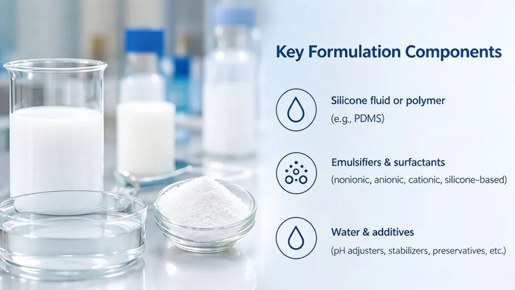 silicone-emulsion-key-formulation-components