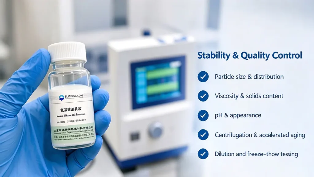 silicone-emulsion-stability &-quality-control