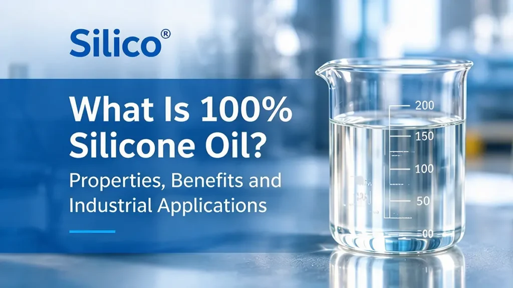 What is 100% silicone oil? PDMS silicone fluid properties and industrial applications